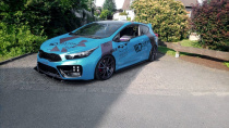 KIA Ceed / Pro Ceed 2013-2018 Racing Sidoextensions V.1 Maxton Design